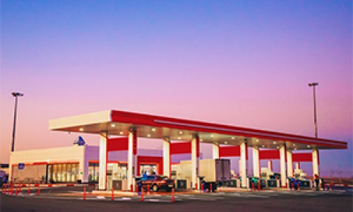 Use of LED Lighting in Gas Stations
